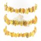 Chips nuggets amber beads bracelet